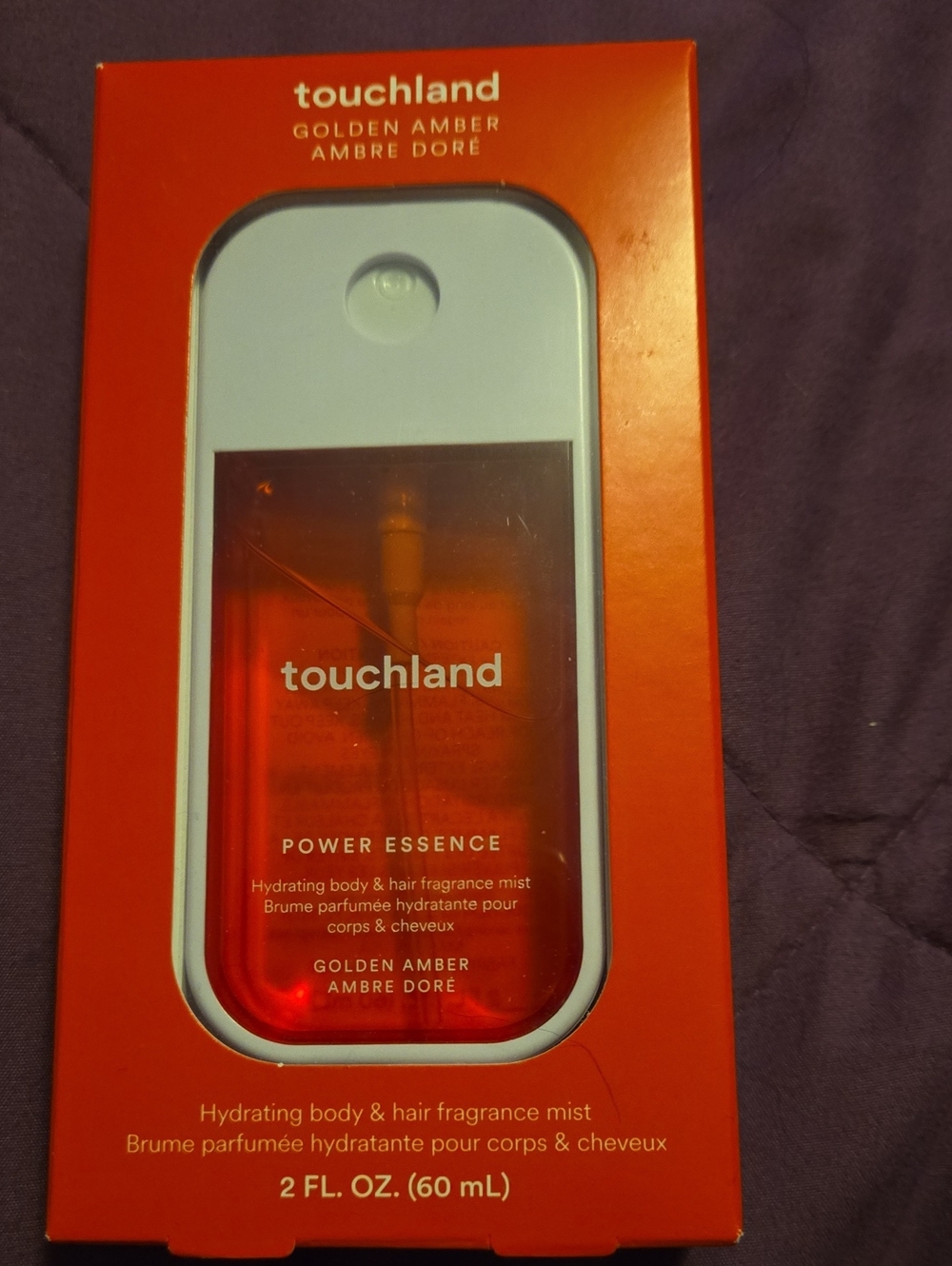 Touchland Hydrating Body & Hair Mist - Golden Amber